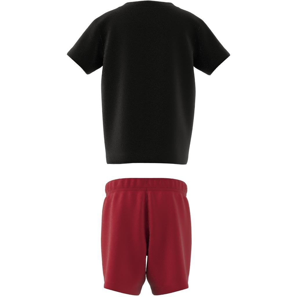 Unisex Kids Essentials Organic Cotton Tee and Shorts Set, Black, A901_ONE, large image number 10