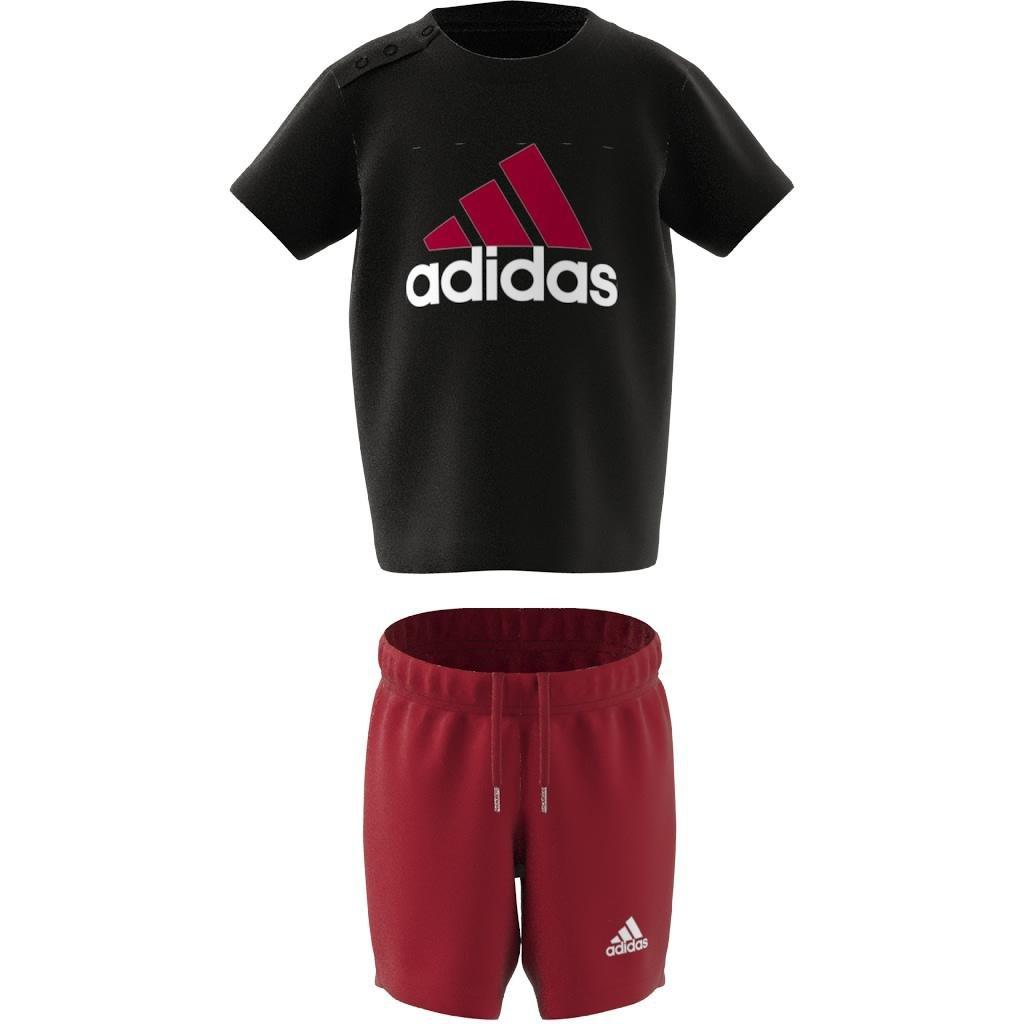Unisex Kids Essentials Organic Cotton Tee and Shorts Set, Black, A901_ONE, large image number 14