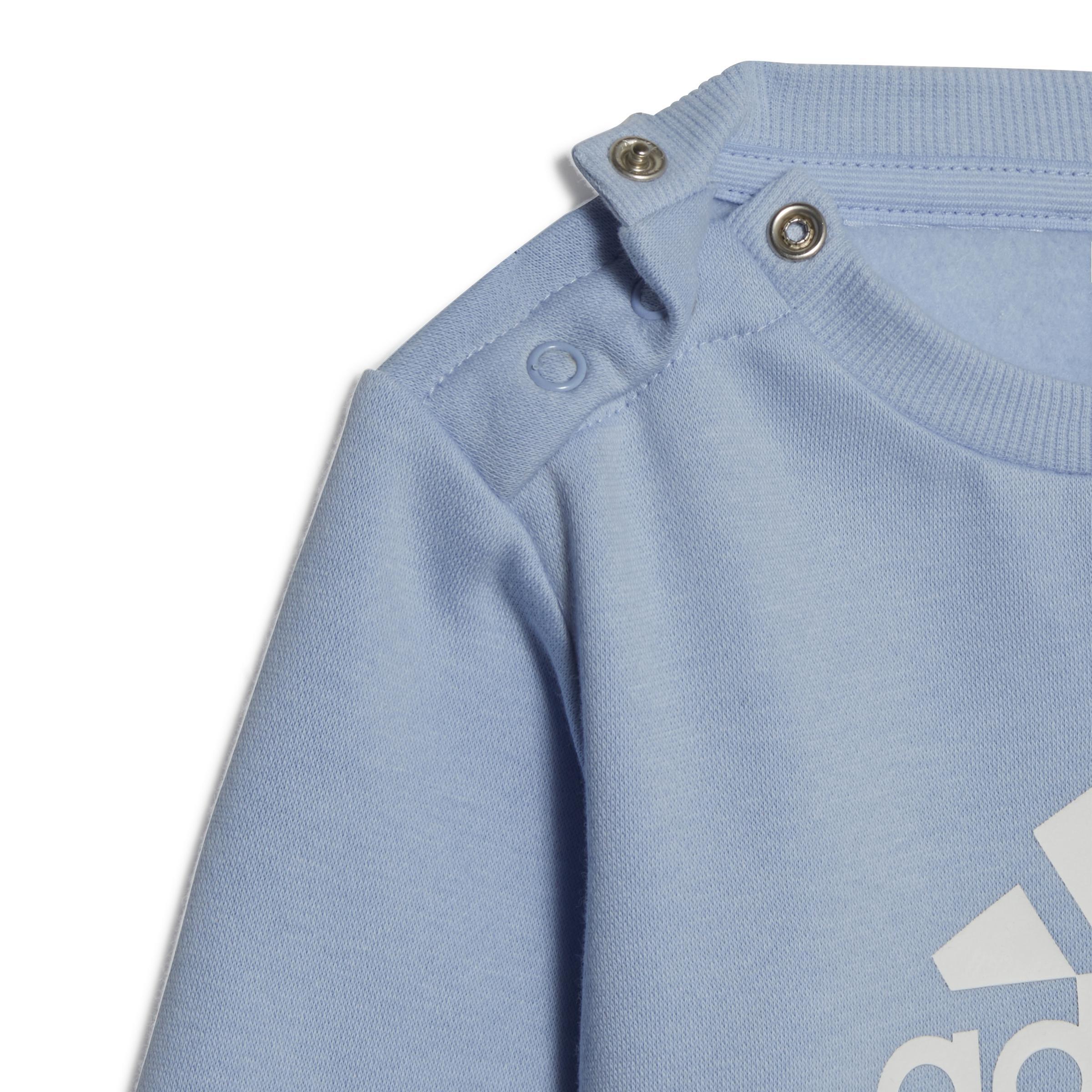 Unisex Kids Badge of Sport Jogger Set, Blue, A901_ONE, large image number 4