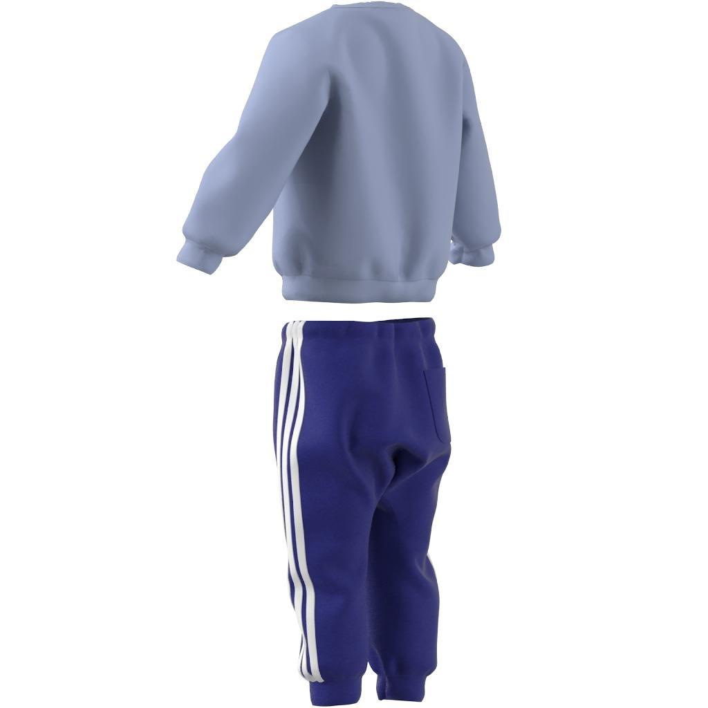 Unisex Kids Badge of Sport Jogger Set, Blue, A901_ONE, large image number 7