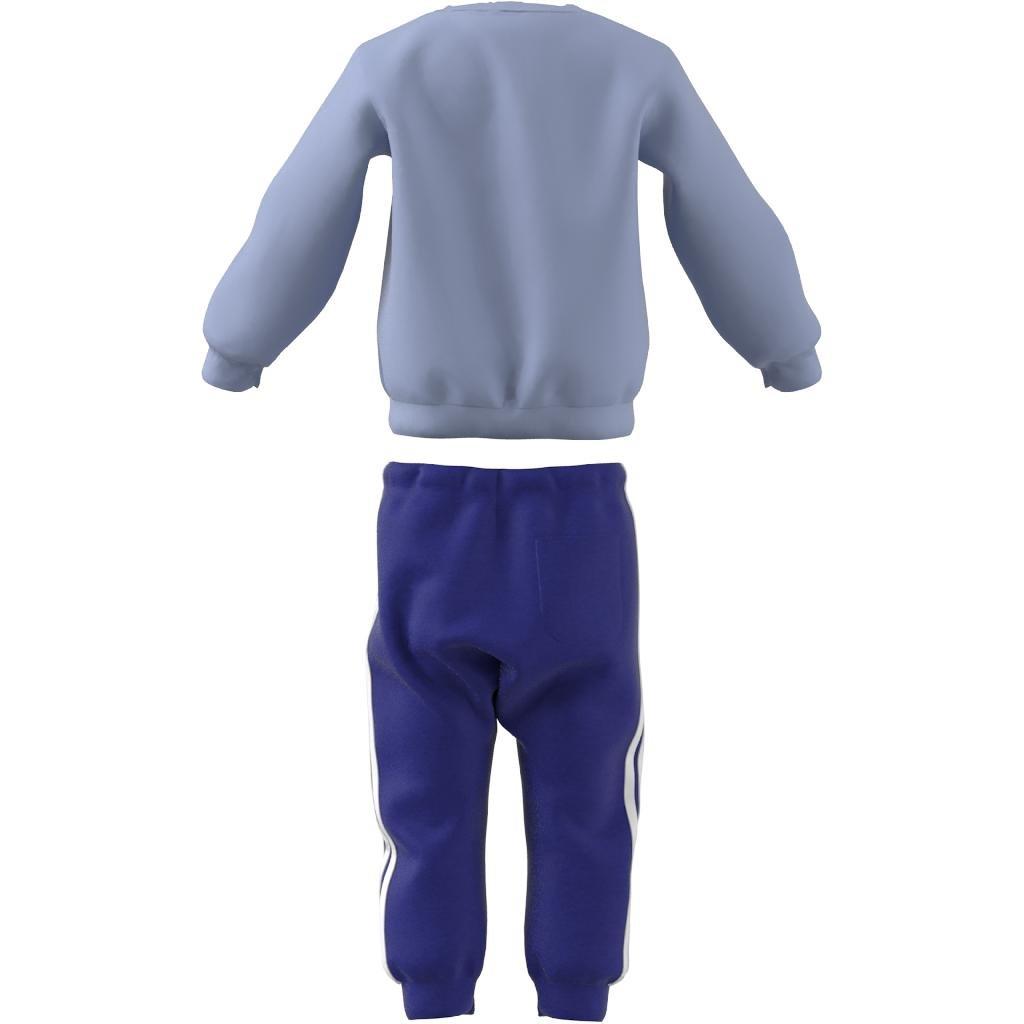 Unisex Kids Badge of Sport Jogger Set, Blue, A901_ONE, large image number 10