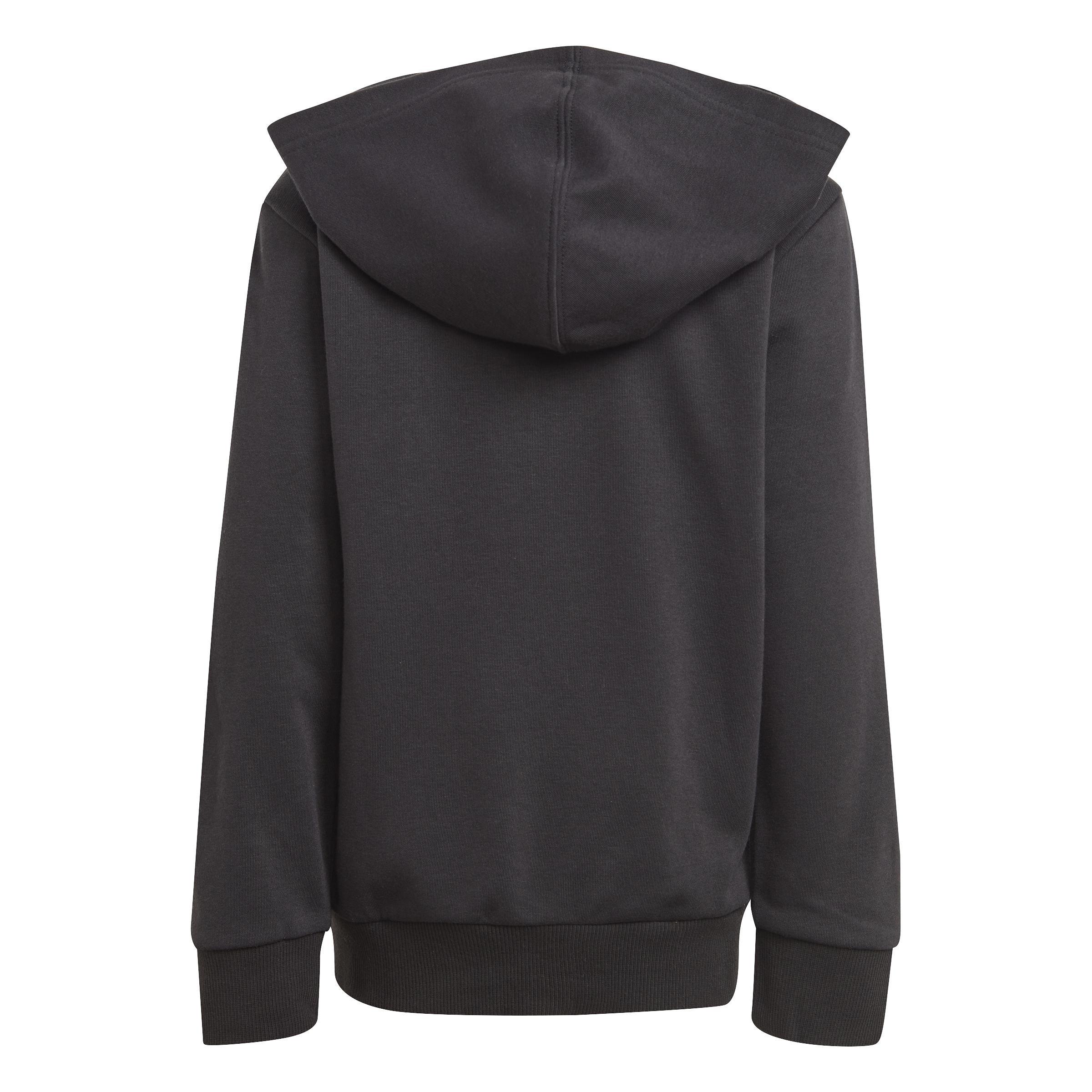 Unisex Kids Essentials Logo Hoodie, Black, A901_ONE, medium