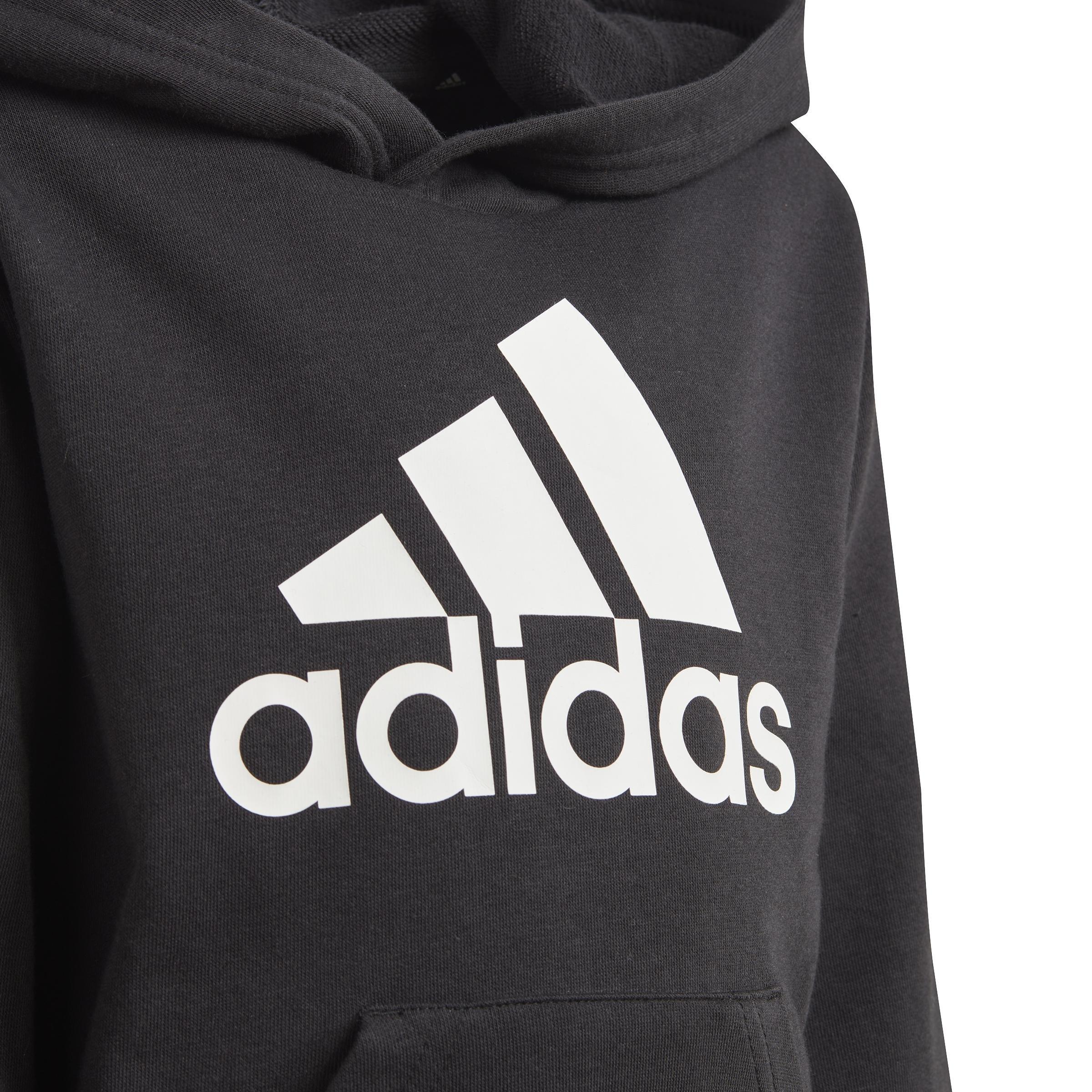 Unisex Kids Essentials Logo Hoodie, Black, , large image number 5