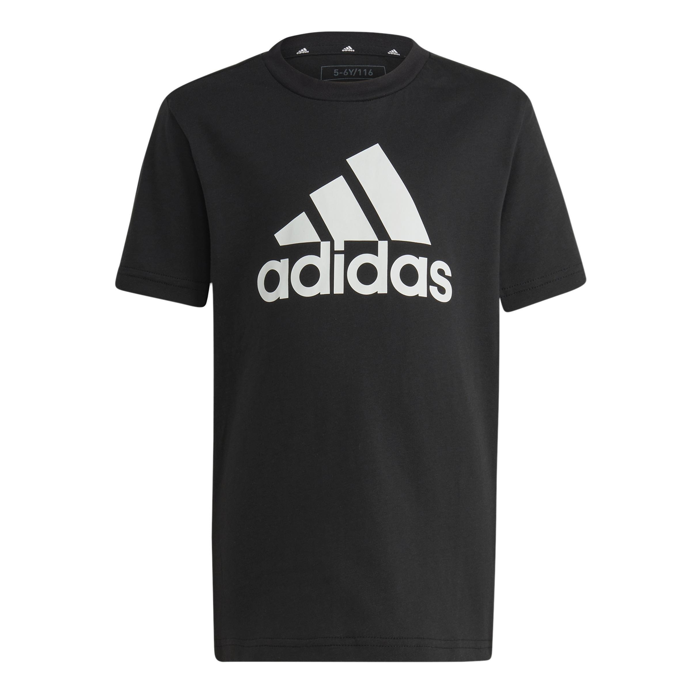 Unisex Kids Essentials Logo T-Shirt, Black, A901_ONE, large image number 1