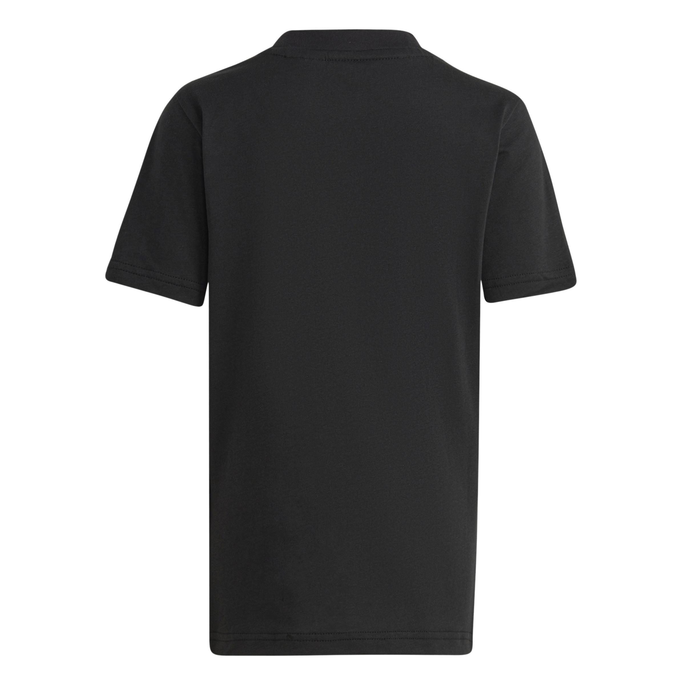 Unisex Kids Essentials Logo T-Shirt, Black, A901_ONE, large image number 2