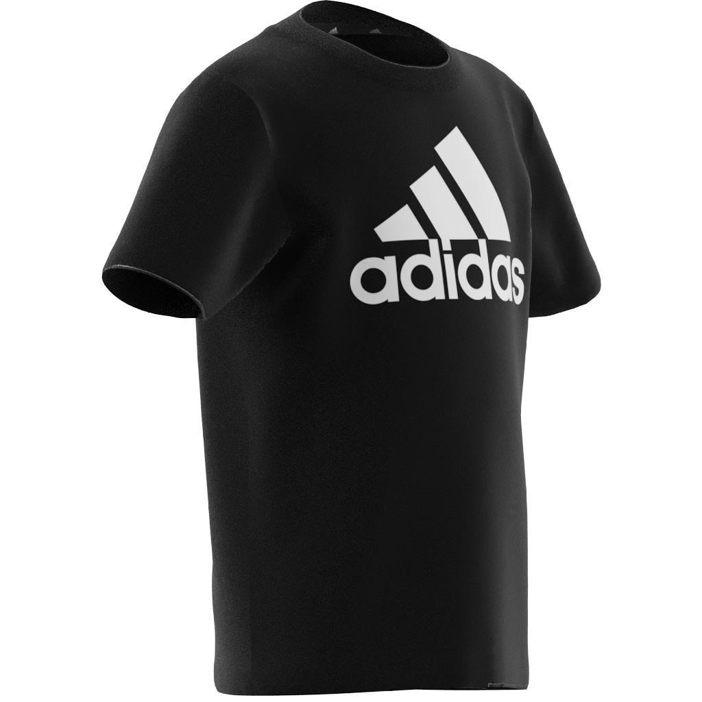 Unisex Kids Essentials Logo T-Shirt, Black, A901_ONE, large image number 8