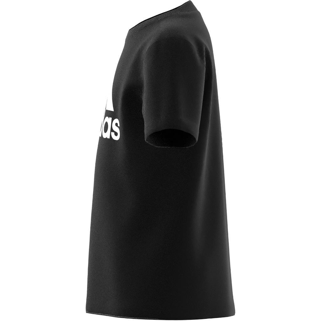 Unisex Kids Essentials Logo T-Shirt, Black, A901_ONE, large image number 9