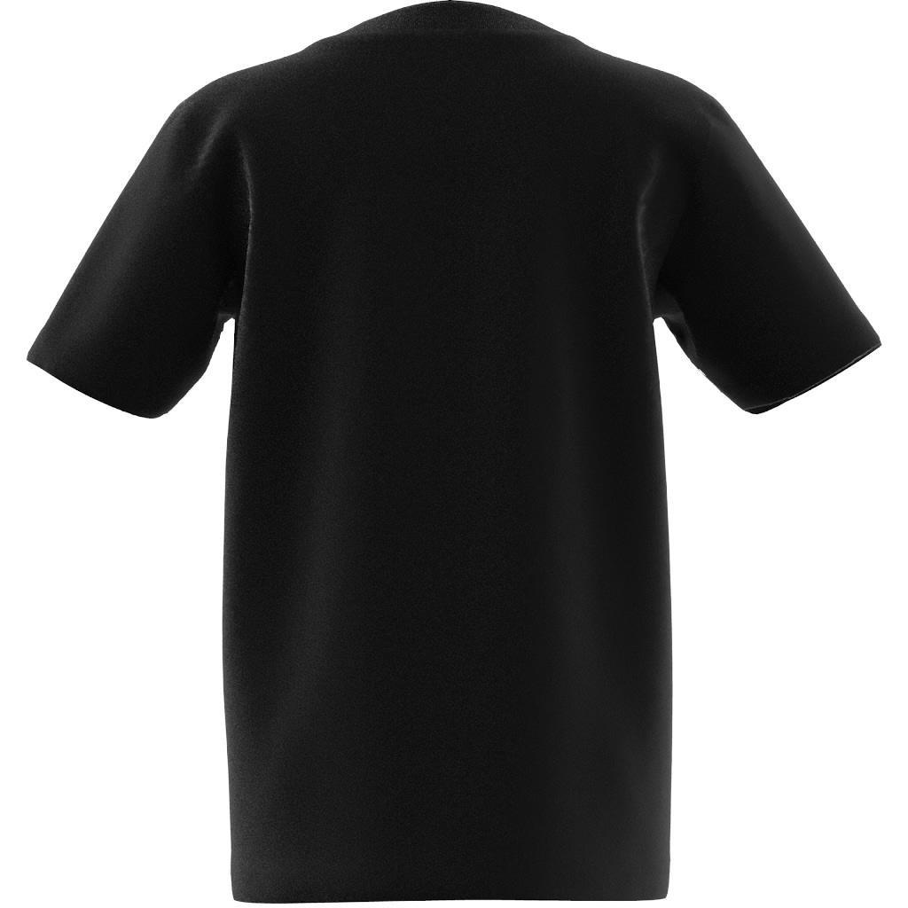 Unisex Kids Essentials Logo T-Shirt, Black, A901_ONE, large image number 11
