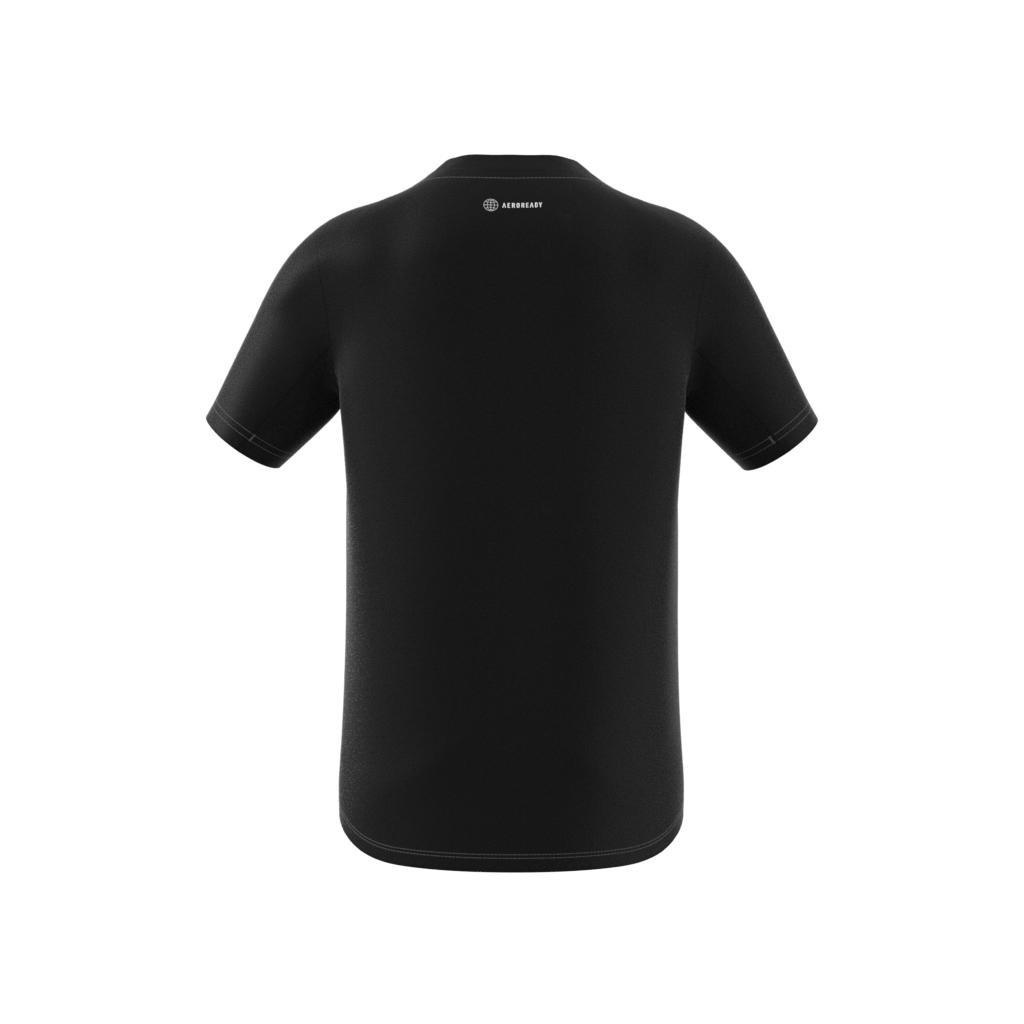 Train Icons Aeroready Logo T-Shirt, Black, A901_ONE, large image number 13