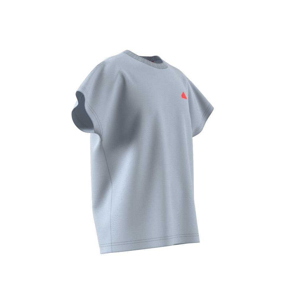 Unisex Kids City Escape All-Purpose Summer T-Shirt, Blue, A901_ONE, large image number 8