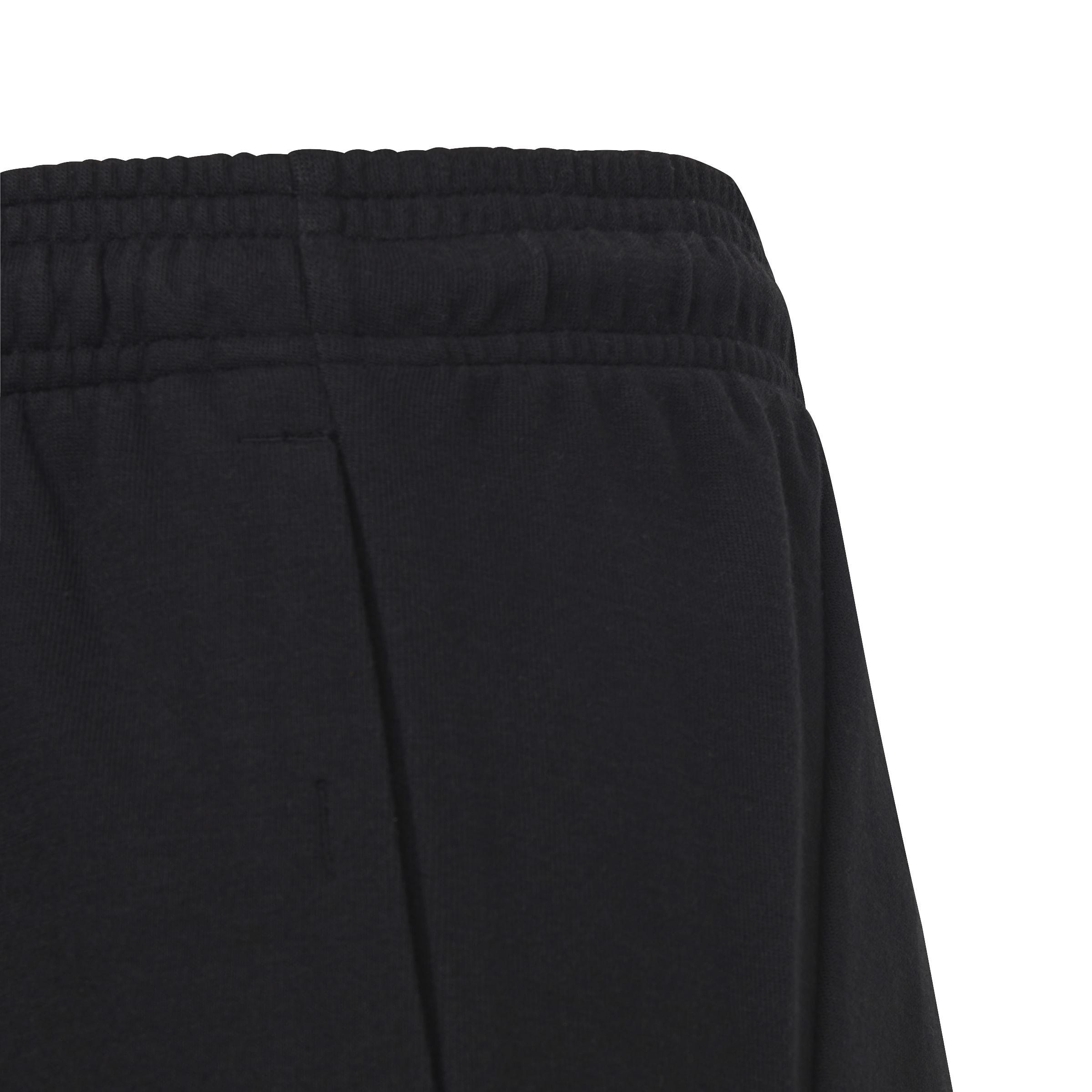 Unisex Kids Future Icons Logo Tracksuit Bottoms, Black, A901_ONE, large image number 6