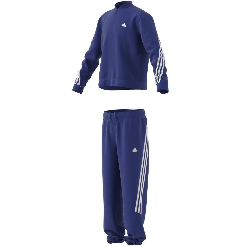 Unisex Kids Future Icons 3-Stripes Tracksuit, Blue, , large image number 12