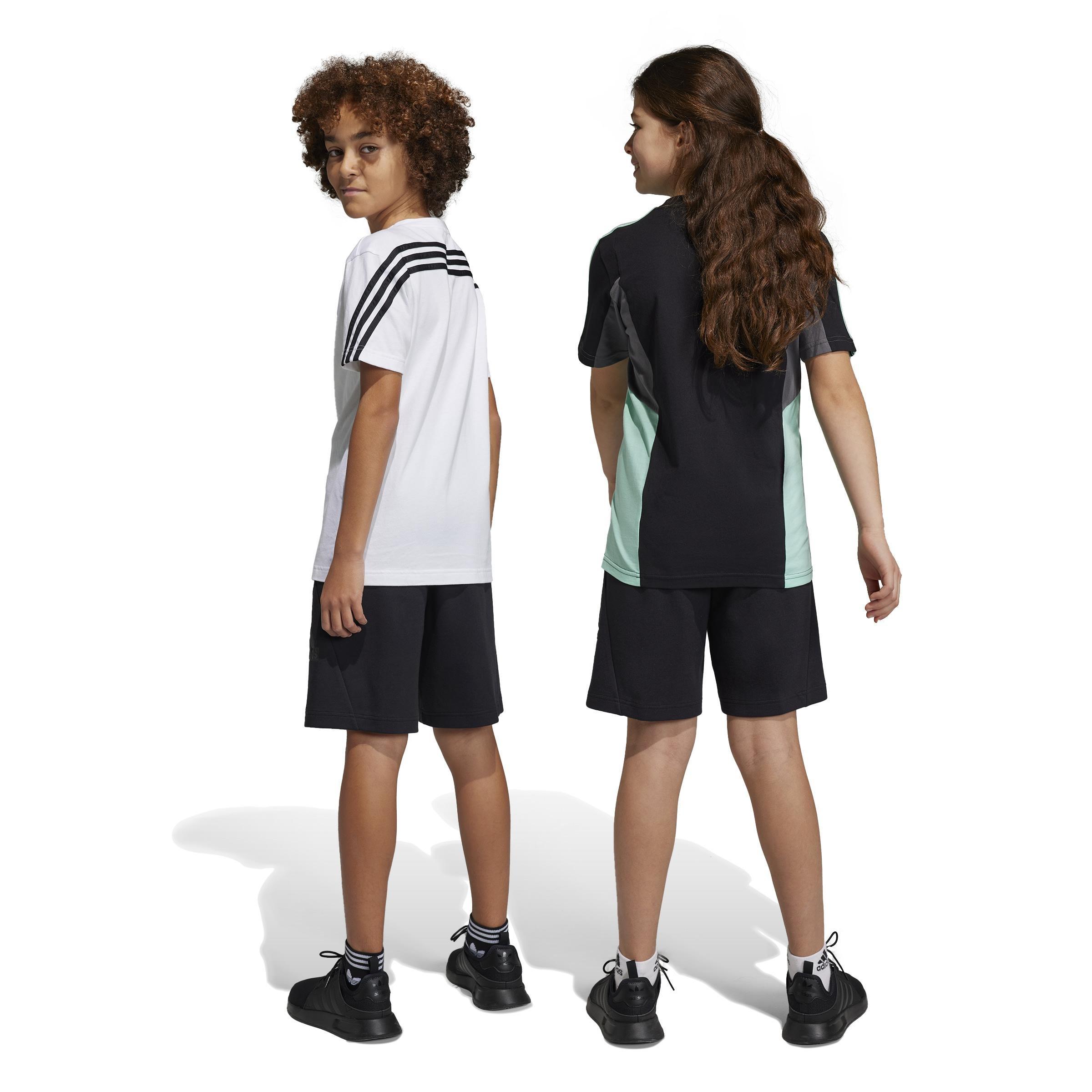 Unisex Kids Future Icons Logo 8-Inch Shorts, Black, , large image number 2