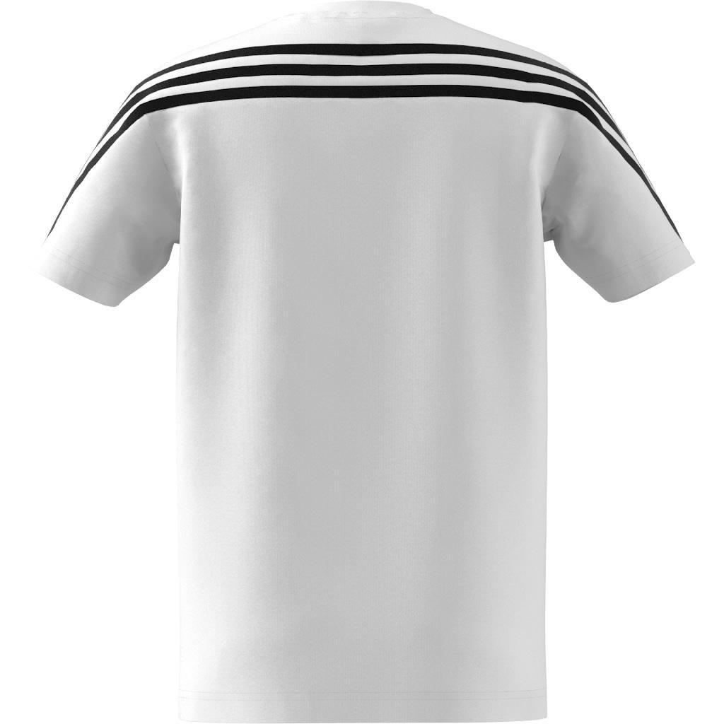 Unisex Kids Future Icons 3-Stripes T-Shirt, White, A901_ONE, large image number 10