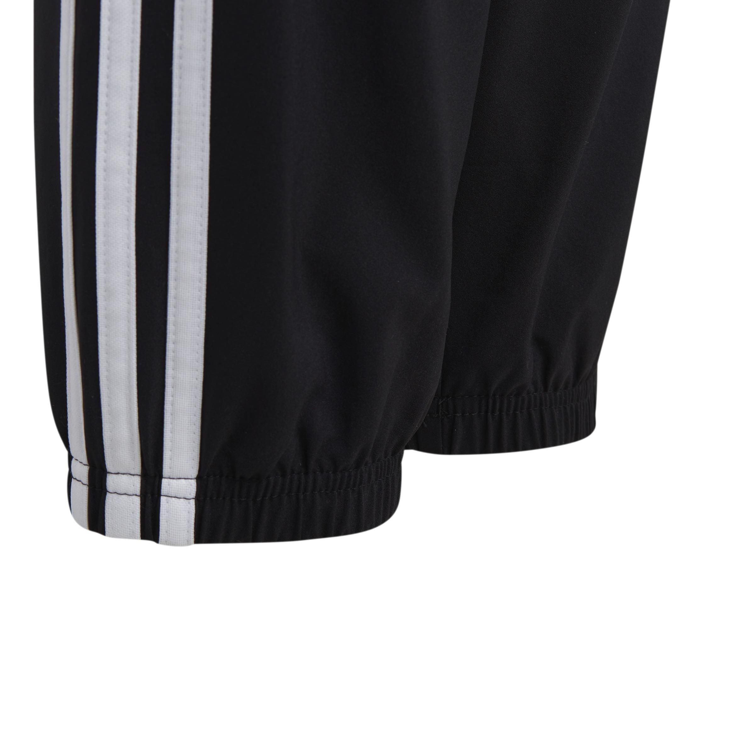 Unisex Kids Essentials 3-Stripes Woven Tracksuit Bottoms, Black, , large image number 5