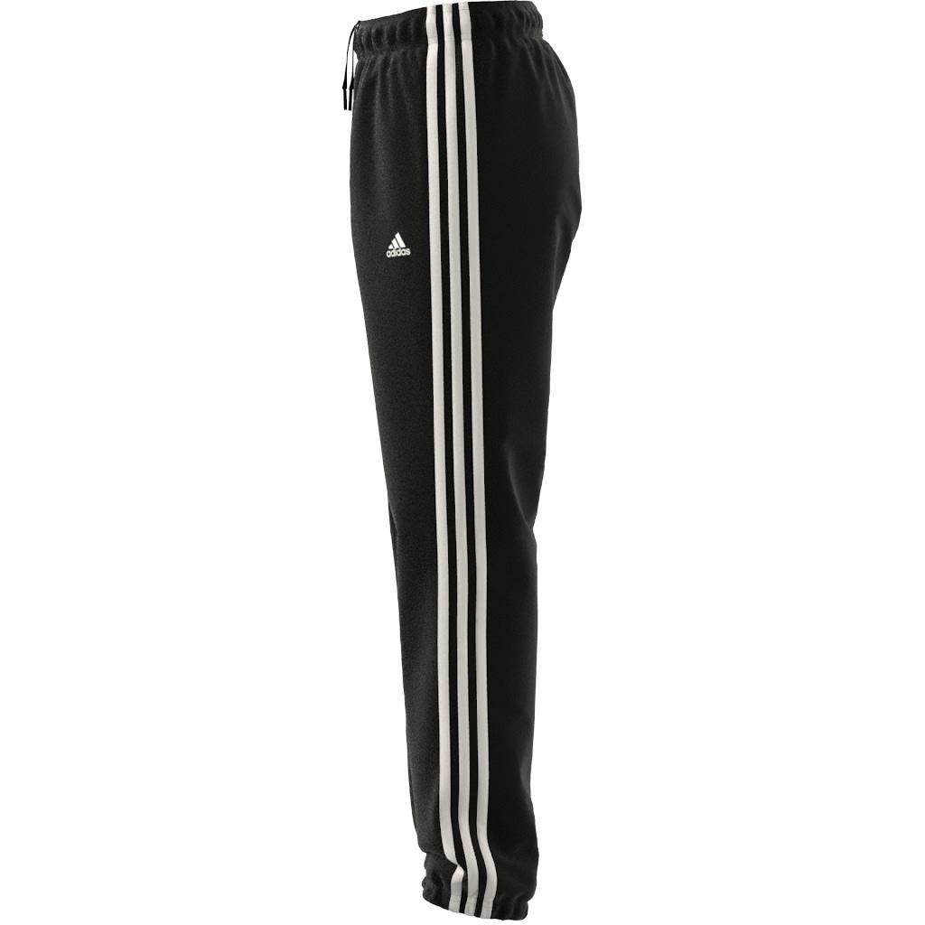 Unisex Kids Essentials 3-Stripes Woven Tracksuit Bottoms, Black, , large image number 12