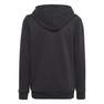 Kids Unisex Brand Love Allover Print Sweatshirt, Black, A901_ONE, thumbnail image number 4
