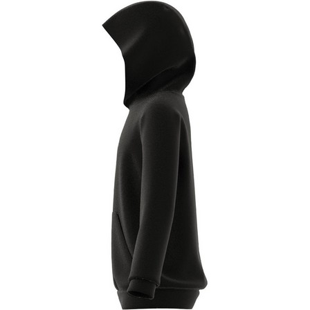 Kids Unisex Brand Love Allover Print Sweatshirt, Black, A901_ONE, large image number 8