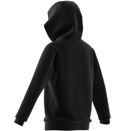 Kids Unisex Brand Love Allover Print Sweatshirt, Black, A901_ONE, large image number 9