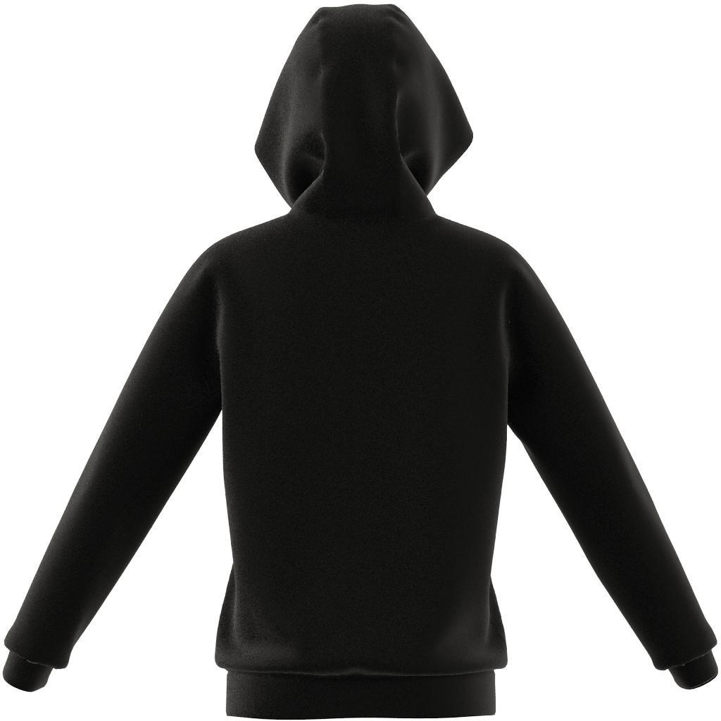 Unisex Kids Brand Love Allover Print Sweatshirt, Black, , large image number 11