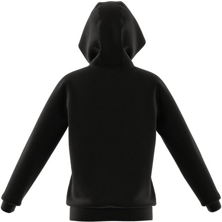 Kids Unisex Brand Love Allover Print Sweatshirt, Black, A901_ONE, large image number 11
