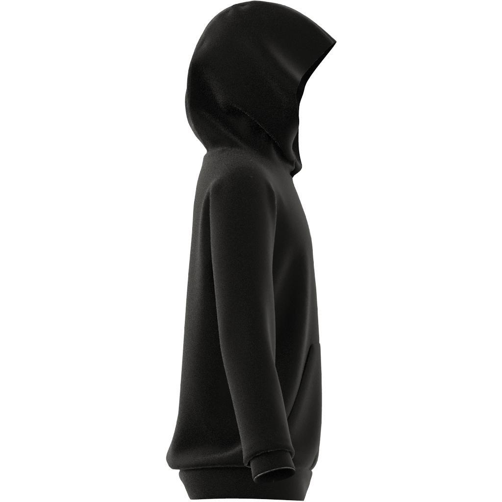 Unisex Kids Brand Love Allover Print Sweatshirt, Black, , large image number 14