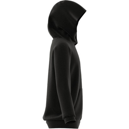 Kids Unisex Brand Love Allover Print Sweatshirt, Black, A901_ONE, large image number 14