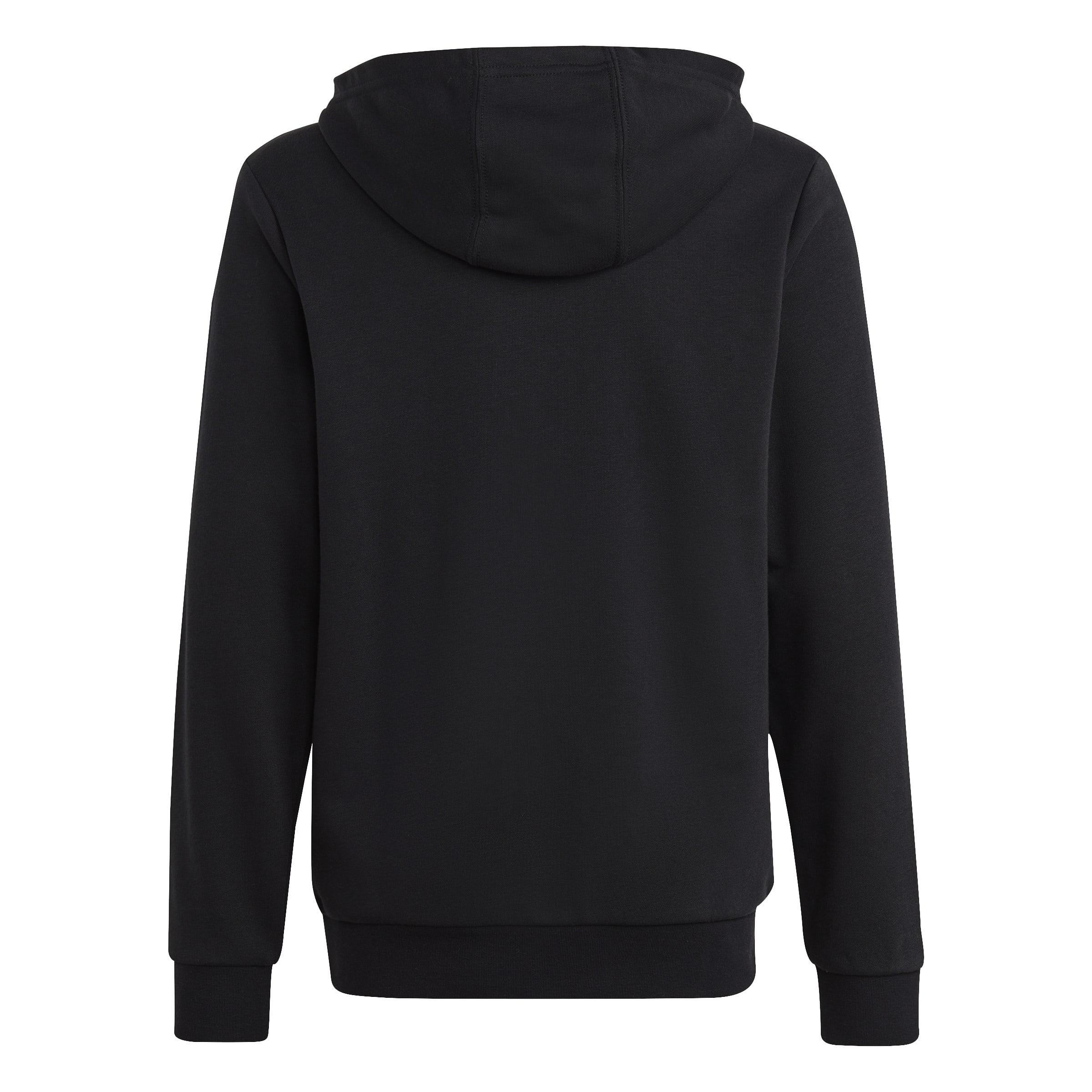 Kids Unisex Big Logo Essentials Cotton Hoodie, Black, A901_ONE, large image number 2