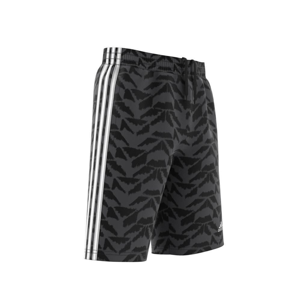 Unisex Kids Football Celebration Shorts, Grey, A901_ONE, large image number 6