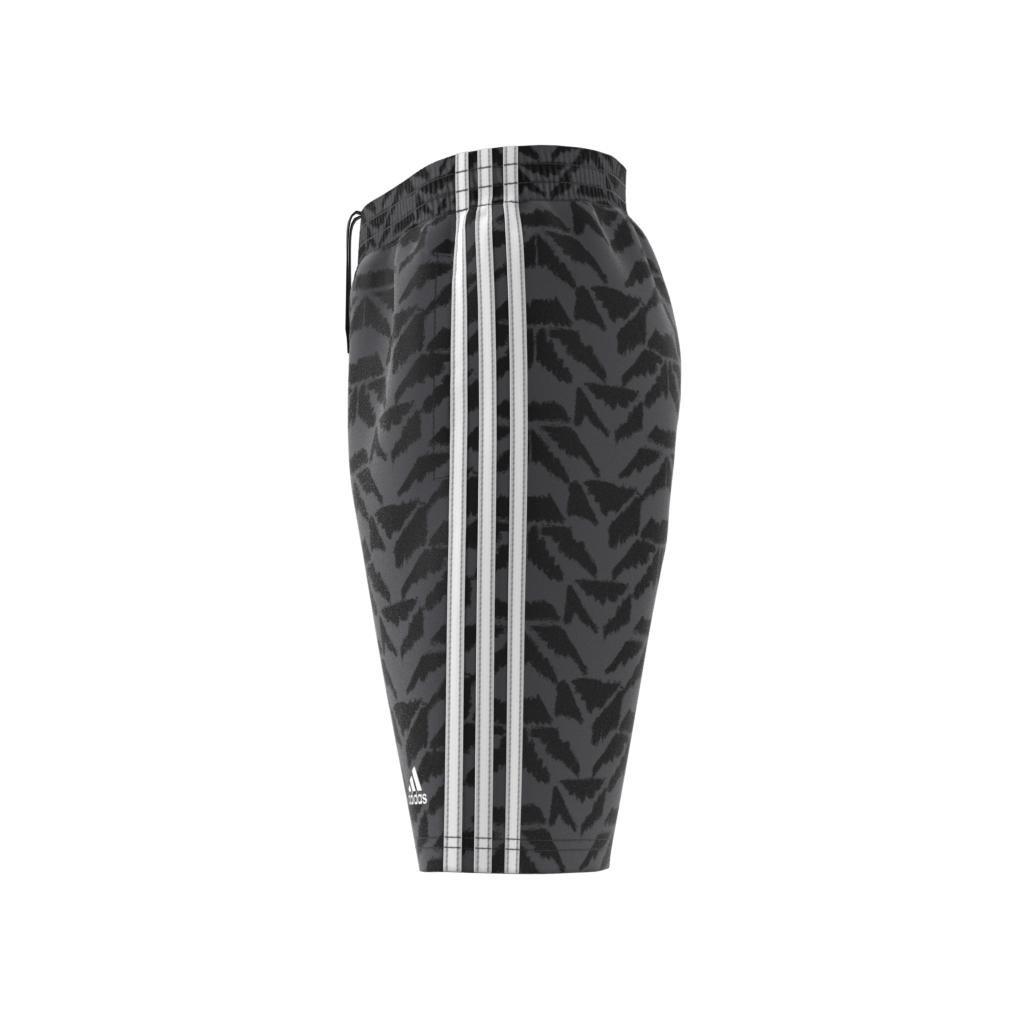 Unisex Kids Football Celebration Shorts, Grey, A901_ONE, large image number 8