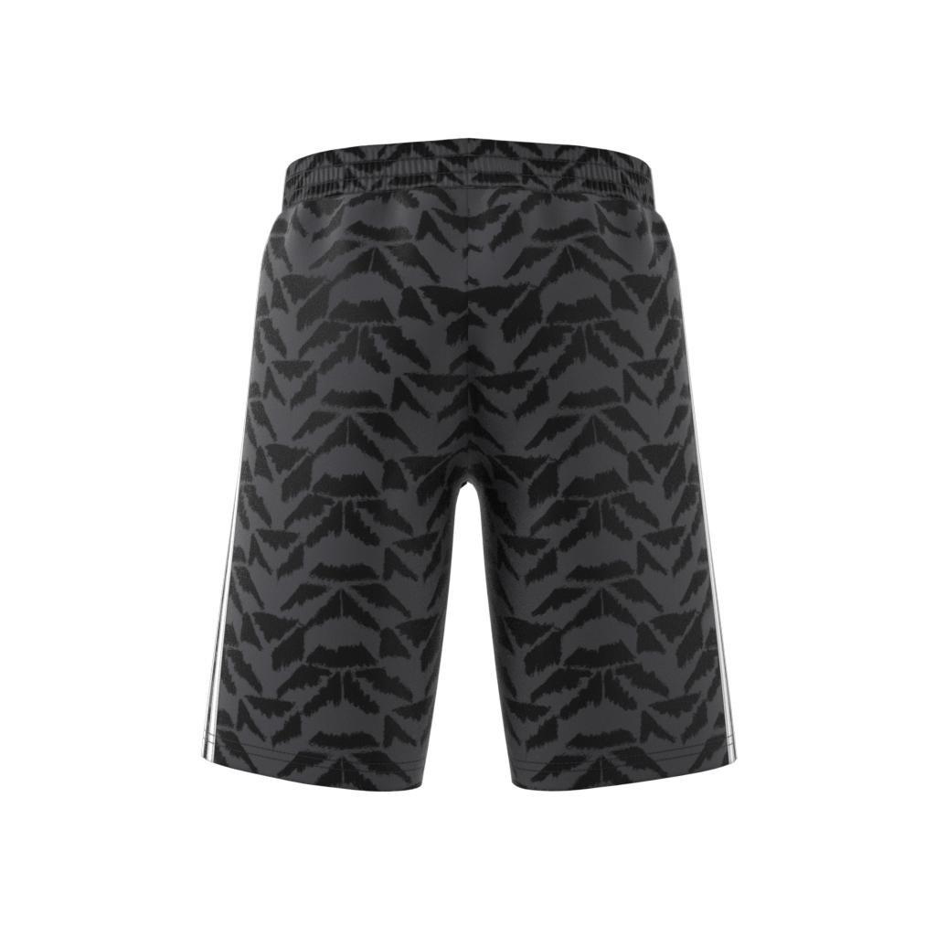 Unisex Kids Football Celebration Shorts, Grey, A901_ONE, large image number 10