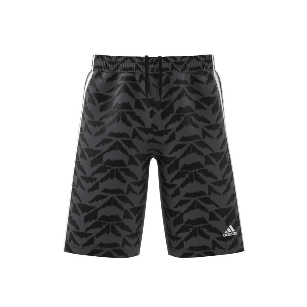 Unisex Kids Football Celebration Shorts, Grey, A901_ONE, large image number 11