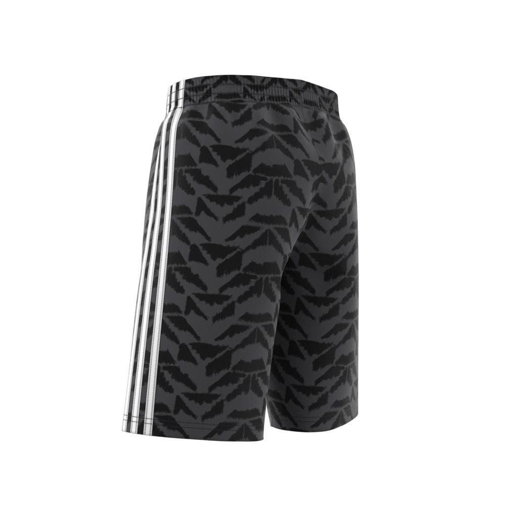 Unisex Kids Football Celebration Shorts, Grey, A901_ONE, large image number 13
