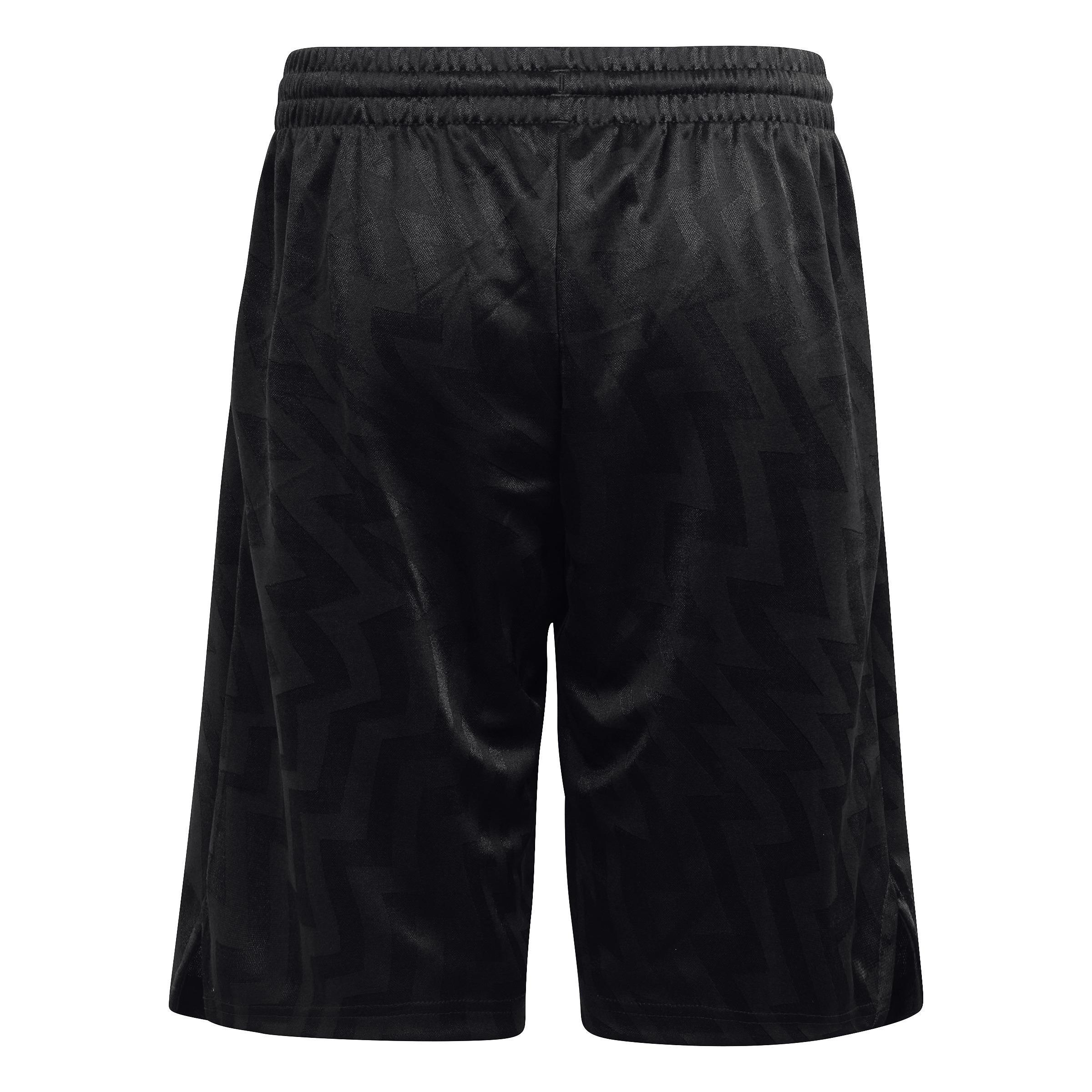 Unisex Kids Football-Inspired Predator Shorts, Black, A901_ONE, large image number 2