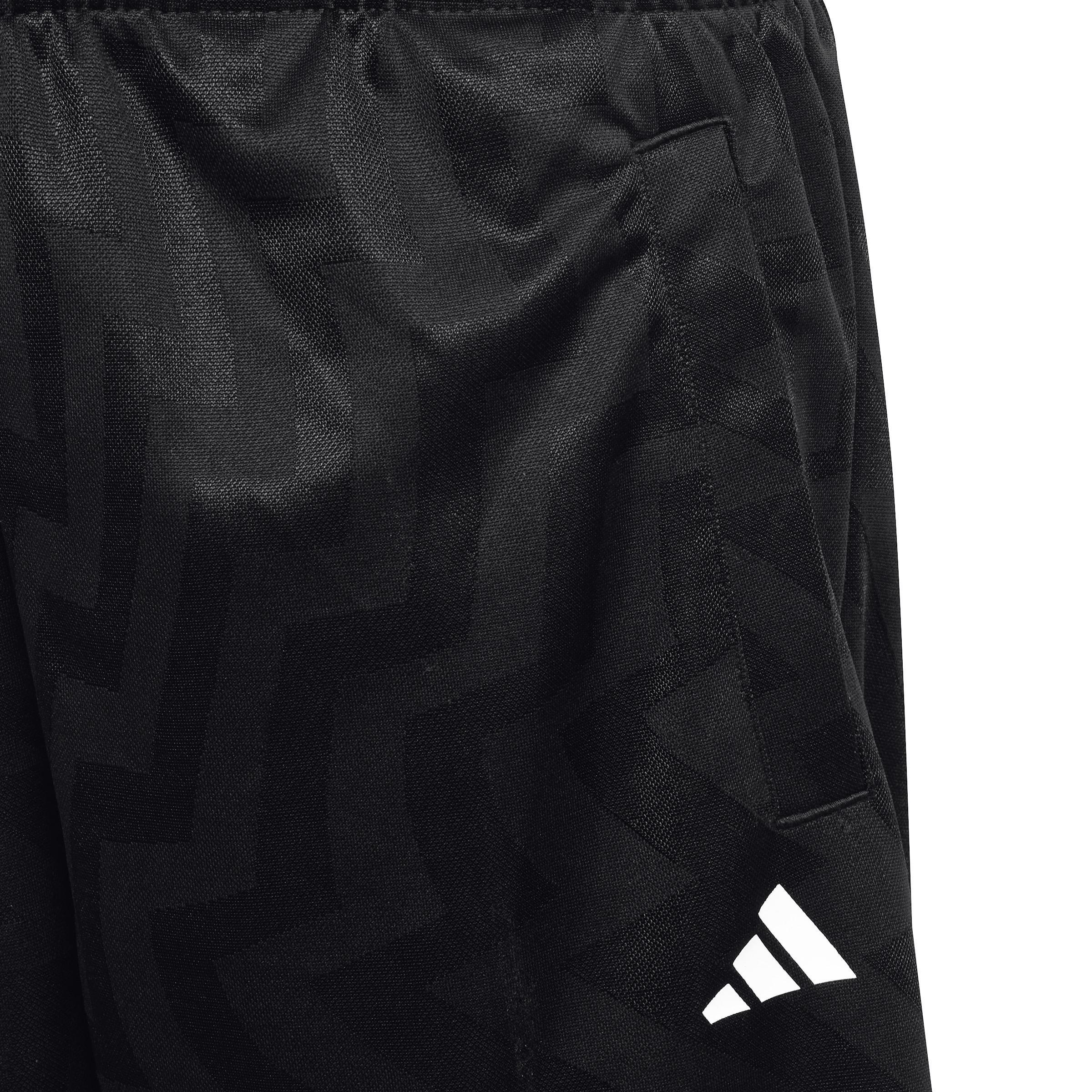 Unisex Kids Football-Inspired Predator Shorts, Black, A901_ONE, large image number 3