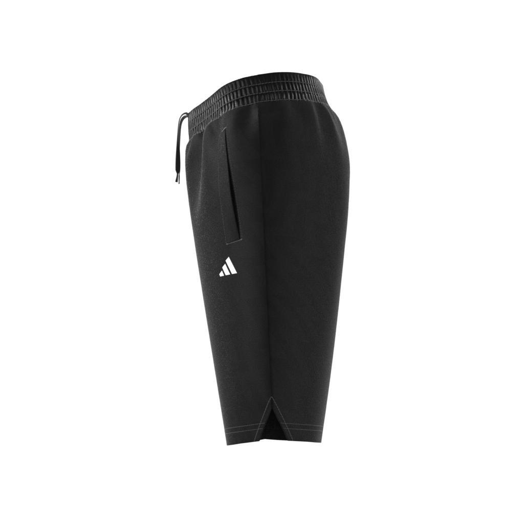 Unisex Kids Football-Inspired Predator Shorts, Black, A901_ONE, large image number 8