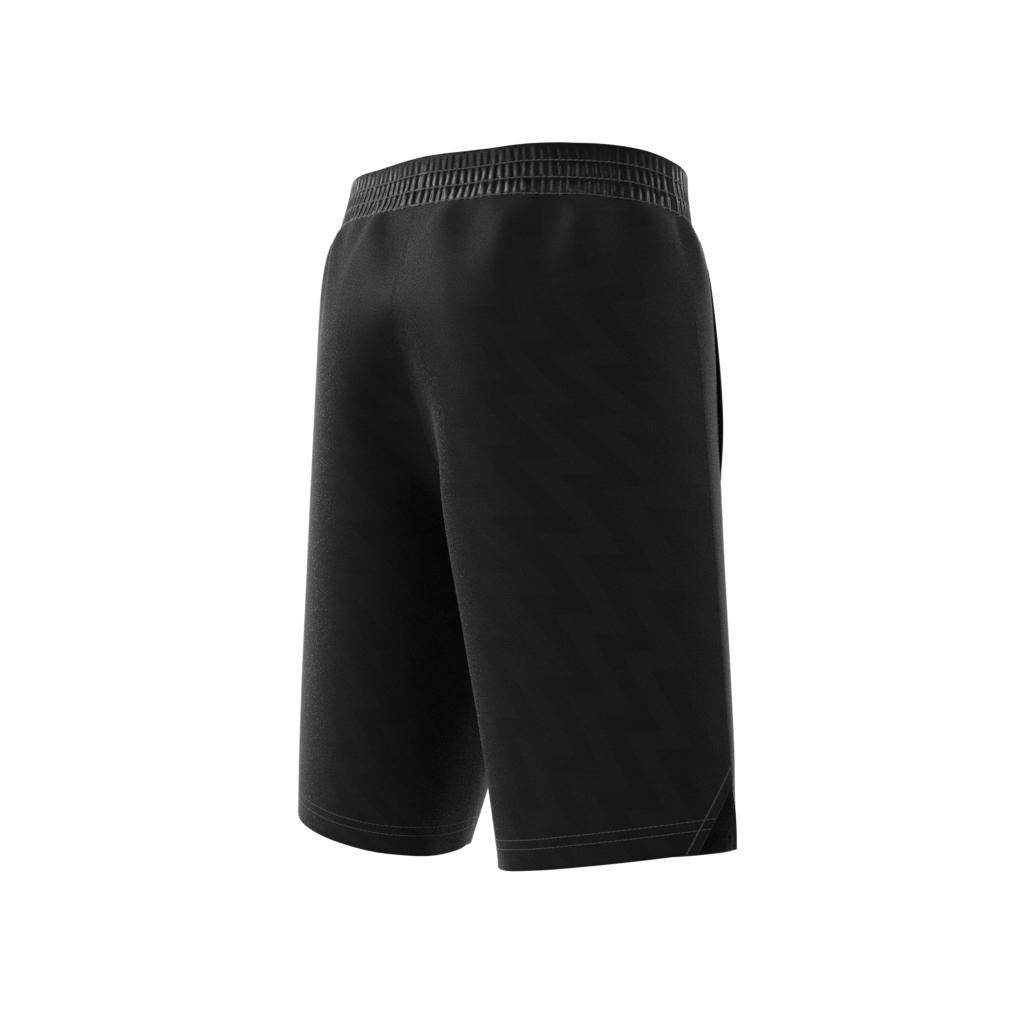 Unisex Kids Football-Inspired Predator Shorts, Black, A901_ONE, large image number 11
