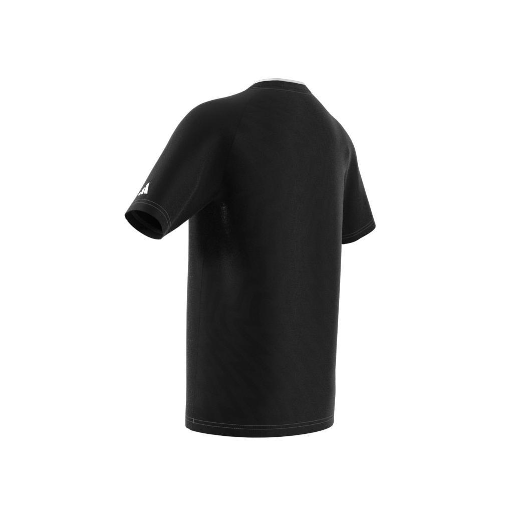 Unisex Kids Football-Inspired Predator Jersey, Black, A901_ONE, large image number 9
