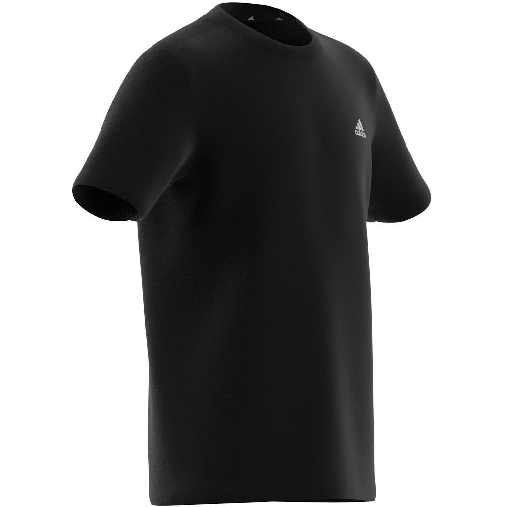 Unisex Kids Essentials Small Logo Cotton T-Shirt, Black, A901_ONE, large image number 7