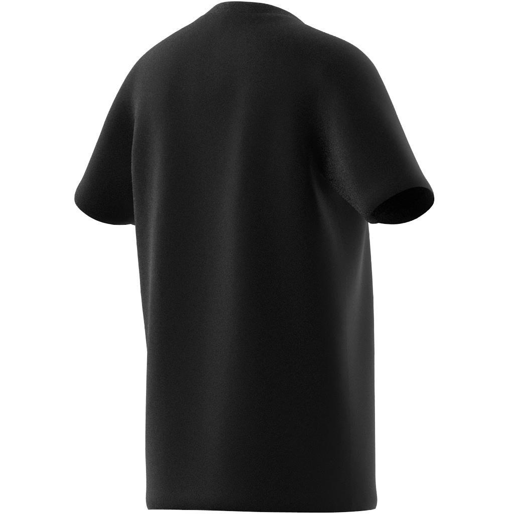 Unisex Kids Essentials Small Logo Cotton T-Shirt, Black, A901_ONE, large image number 8