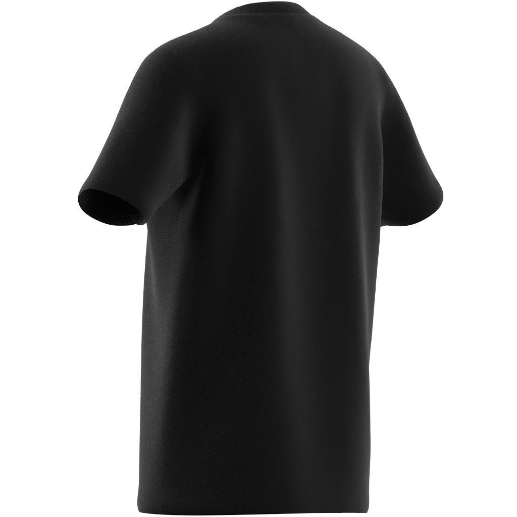 Unisex Kids Essentials Small Logo Cotton T-Shirt, Black, A901_ONE, large image number 10