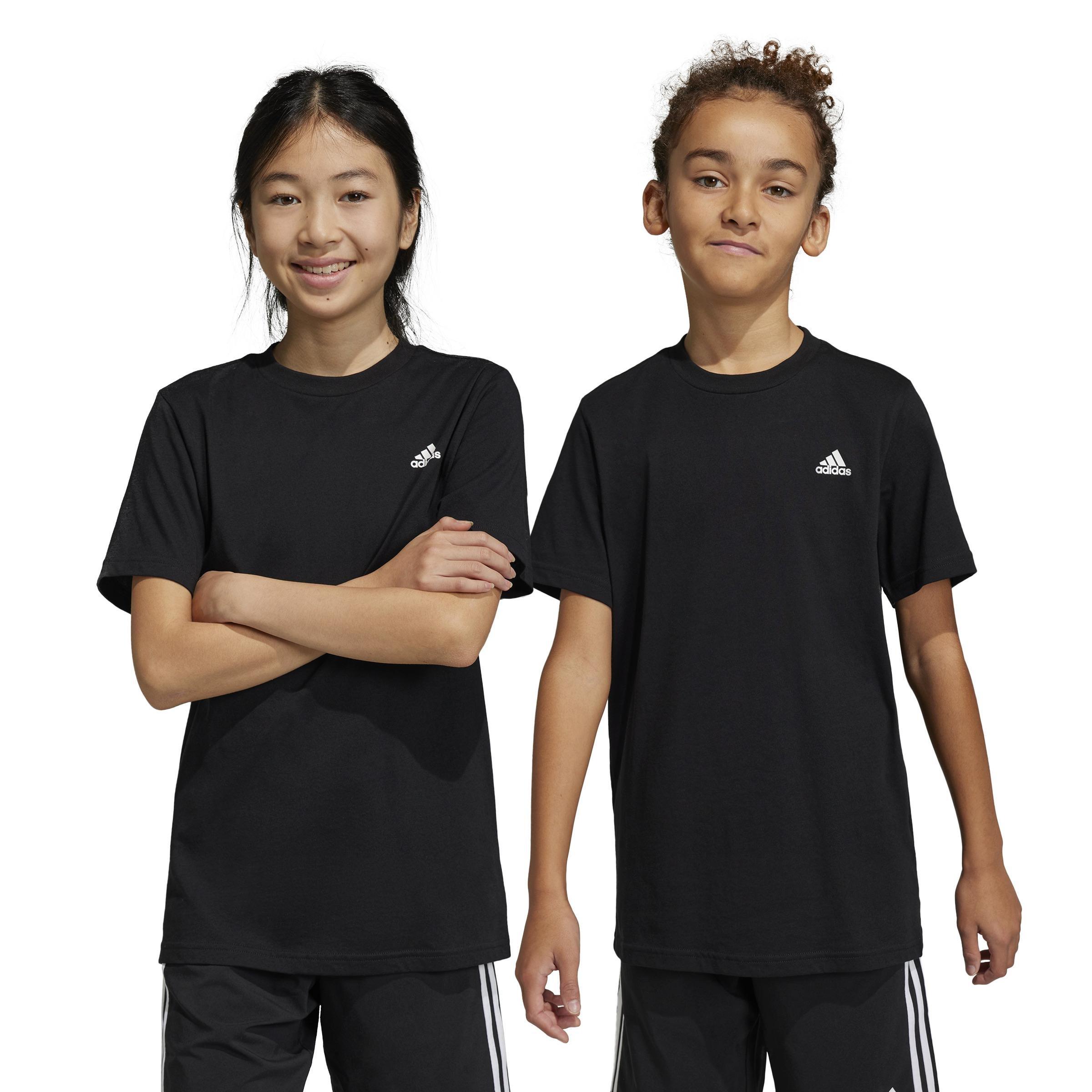 Unisex Kids Essentials Small Logo Cotton T-Shirt, Black, A901_ONE, large image number 13