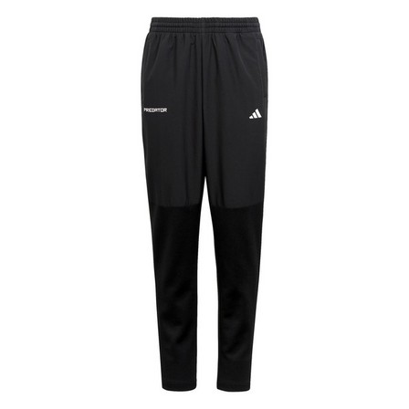 Kids Unisex Football-Inspired Predator Joggers, Black, A901_ONE, large image number 2