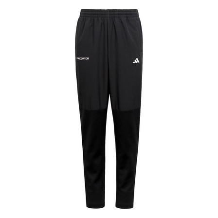 Kids Unisex Football-Inspired Predator Joggers, Black, A901_ONE, large image number 3