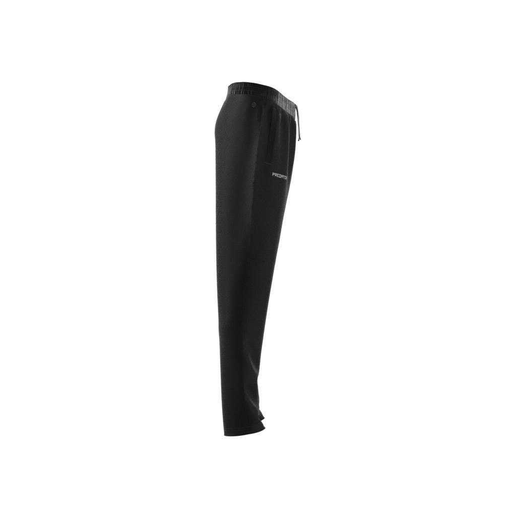 Unisex Kids Football-Inspired Predator Joggers, Black, A901_ONE, large image number 9
