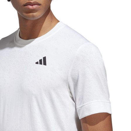 Men Tennis Freelift T-Shirt, White, A901_ONE, large image number 8
