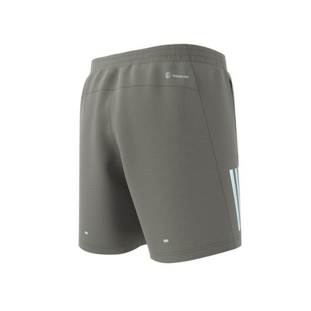 Men Own The Run Heather Shorts, Green, A901_ONE, large image number 7