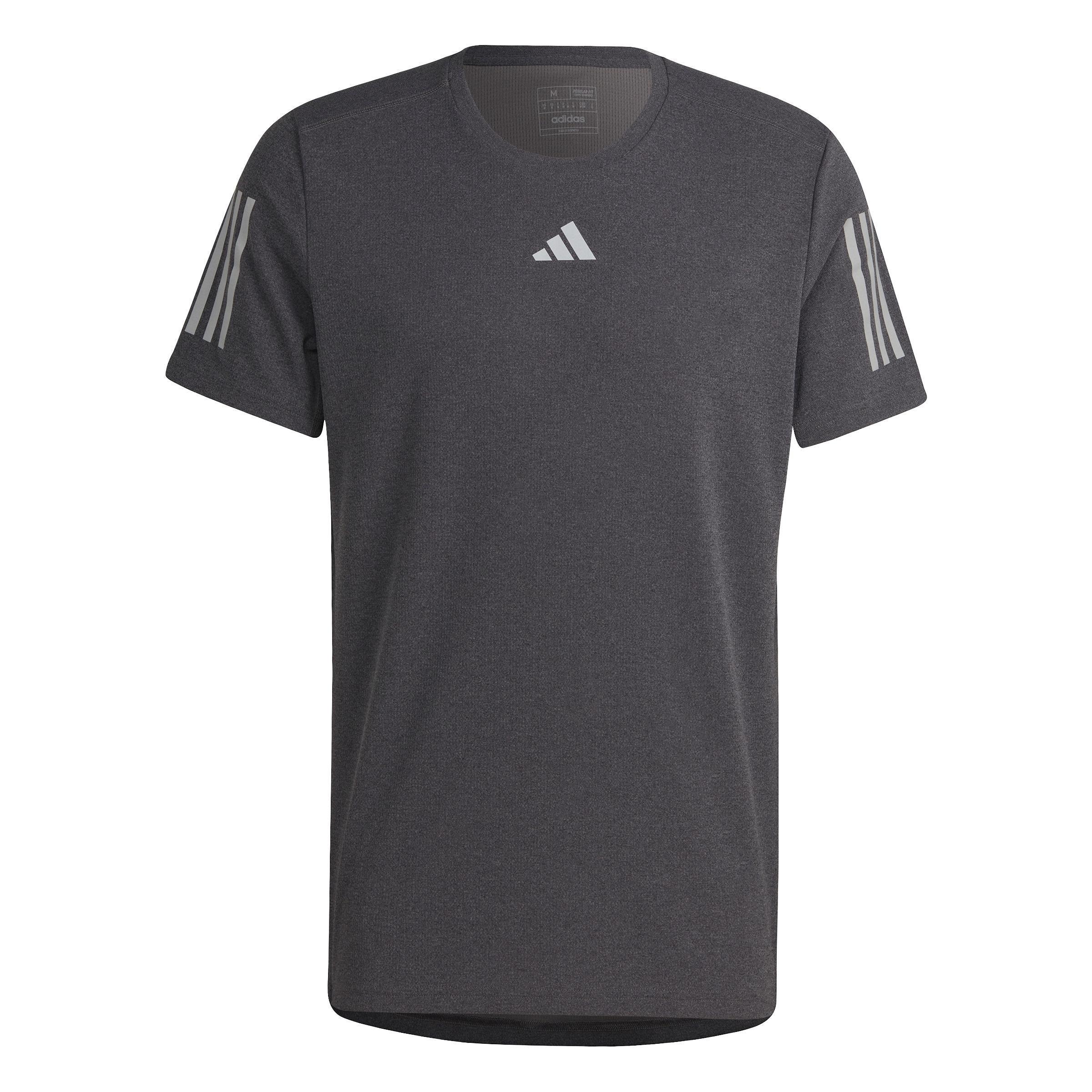 Own The Run Heather T-Shirt, Black, A901_ONE, large image number 2