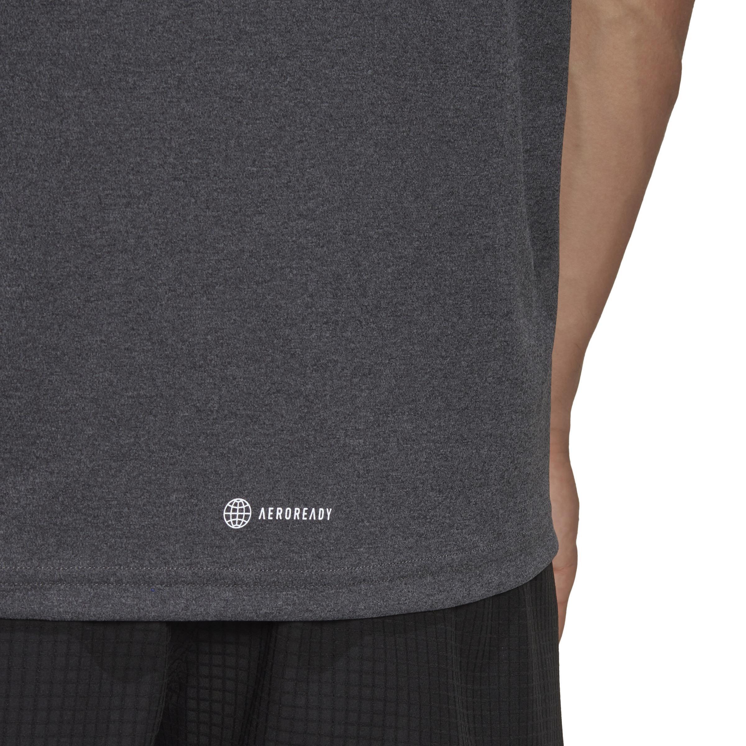 Own The Run Heather T-Shirt, Black, A901_ONE, large image number 5