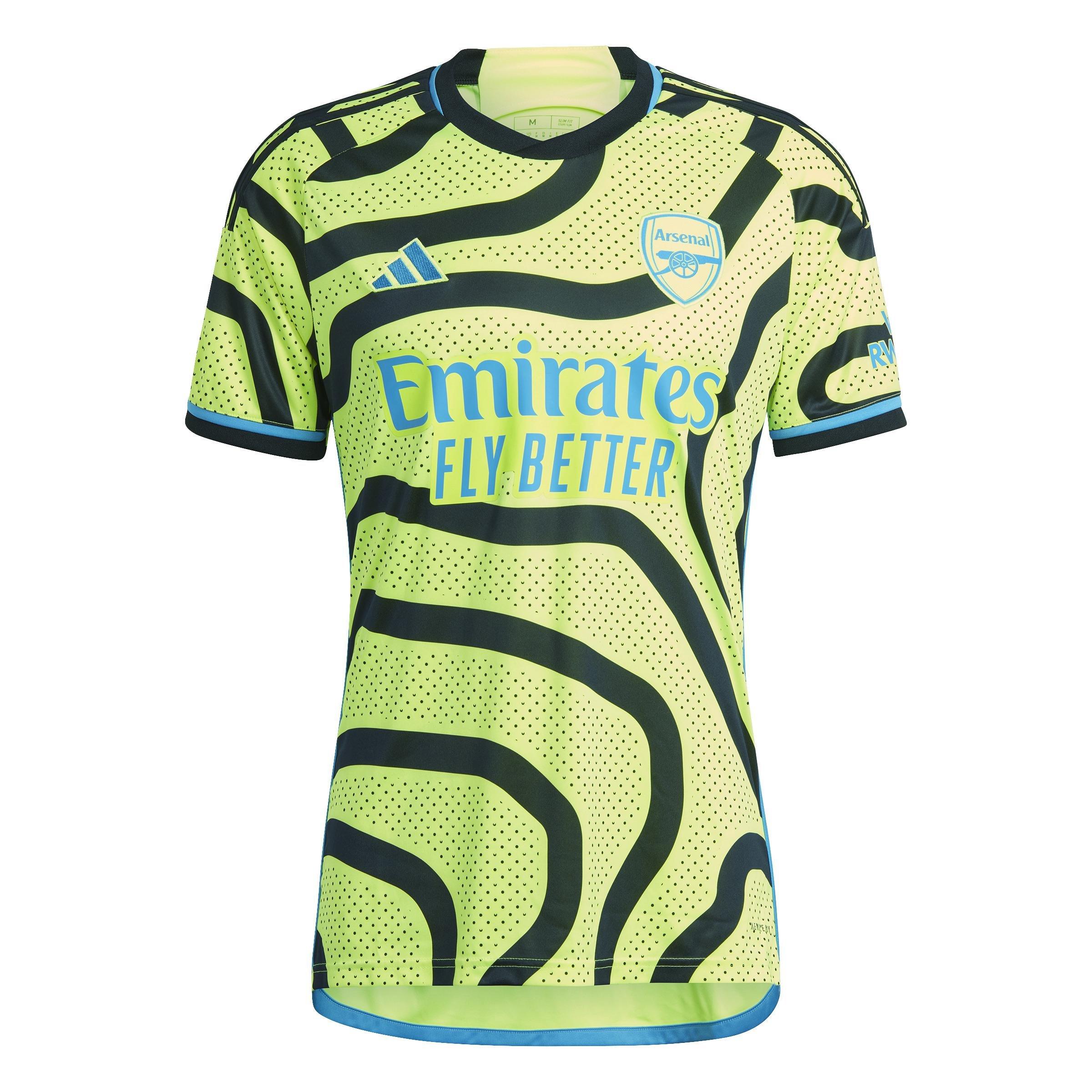 Arsenal 23/24 Away Jersey, Yellow, , large image number 1